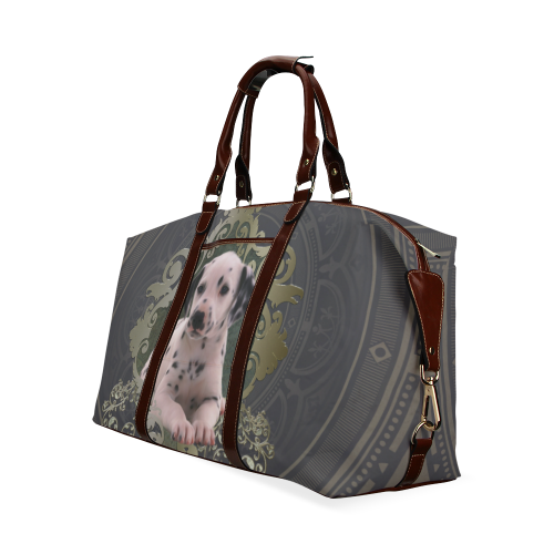 Cute dalmatian Classic Travel Bag (Model 1643) Remake
