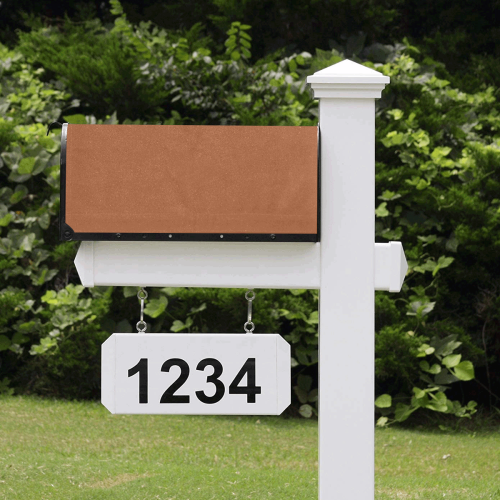 color sienna Mailbox Cover