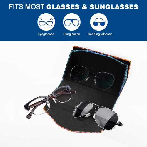 MANDALA SKY ON FIRE Custom Foldable Glasses Case