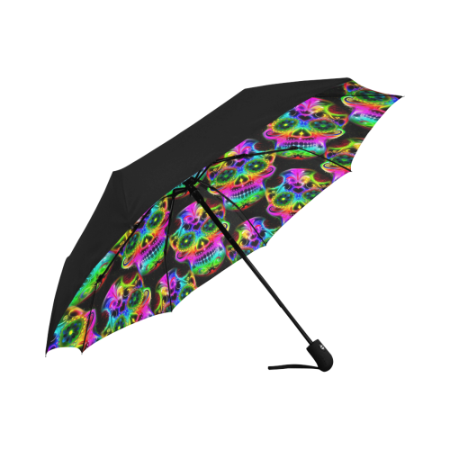 Skull20160605_by_JAMColors Anti-UV Auto-Foldable Umbrella (Underside Printing) (U06)