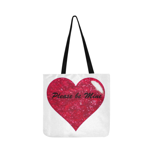 Please be Mine Reusable Shopping Bag Model 1660 (Two sides)