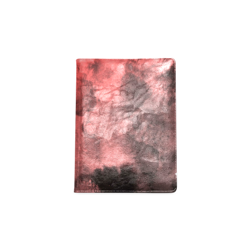 Red and Black Watercolour Custom NoteBook B5