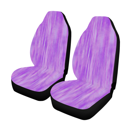 Purple Lavender Splash Car Seat Covers (Set of 2)