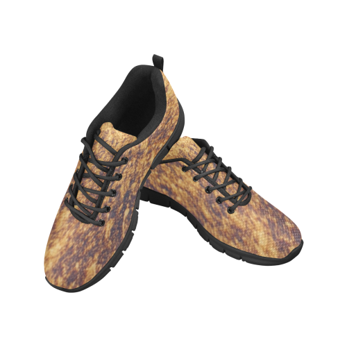 Goldenshoedesign Women's Breathable Running Shoes/Large (Model 055)