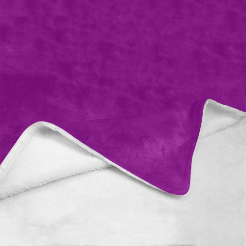 color purple Ultra-Soft Micro Fleece Blanket 30''x40''