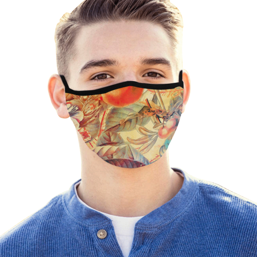 flowers #flowers #pattern Mouth Mask (Pack of 10)