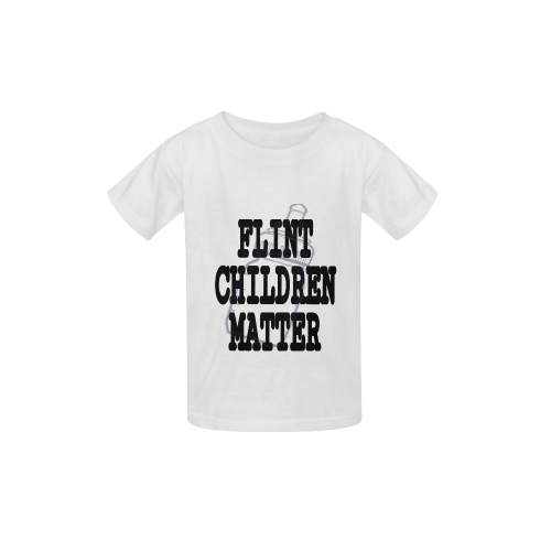 Flint Lives Matter Kid's  Classic T-shirt (Model T22)
