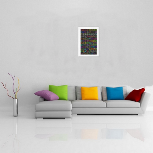 Ripped SpaceTime Stripes Collection Art Print 13‘’x19‘’