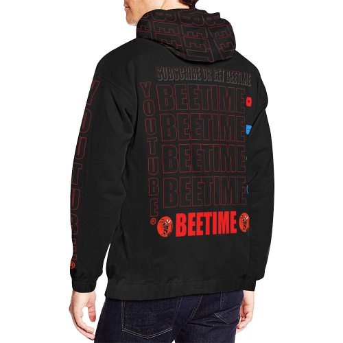 BEE-BEETIME HOODIE All Over Print Hoodie for Men/Large Size (USA Size) (Model H13)