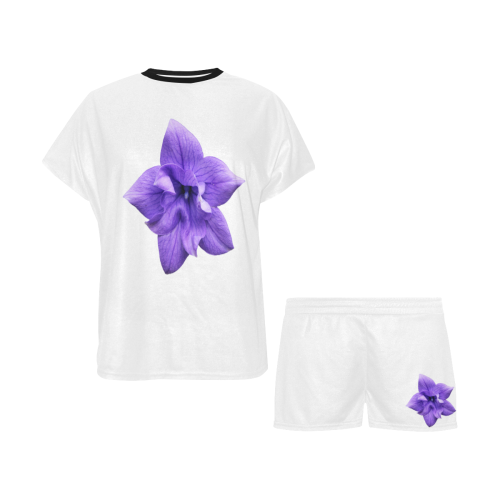 Balloon Flower Women's Short Pajama Set