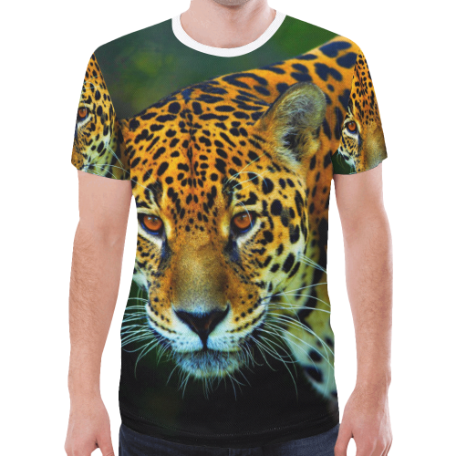 JAGUAR New All Over Print T-shirt for Men (Model T45)