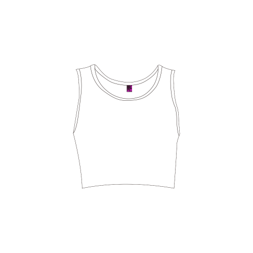 Purple Blossom Logo for Women's Tank Top (4cm X 5cm)