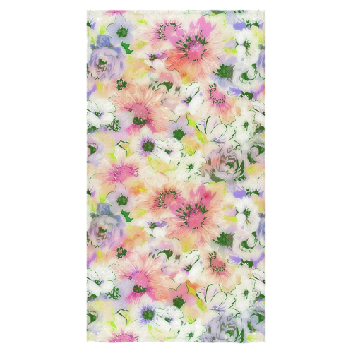 pretty spring floral Bath Towel 30"x56"