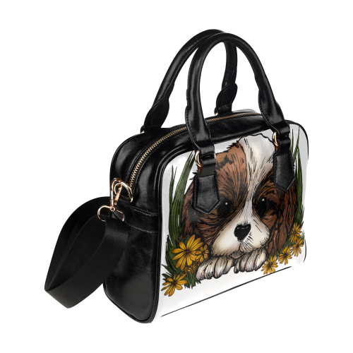 Puppy Shoulder Handbag (Model 1634)