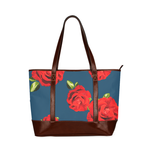 Fairlings Delight's Floral Luxury Collection- Red Rose Handbag 53086j12 Tote Handbag (Model 1642)