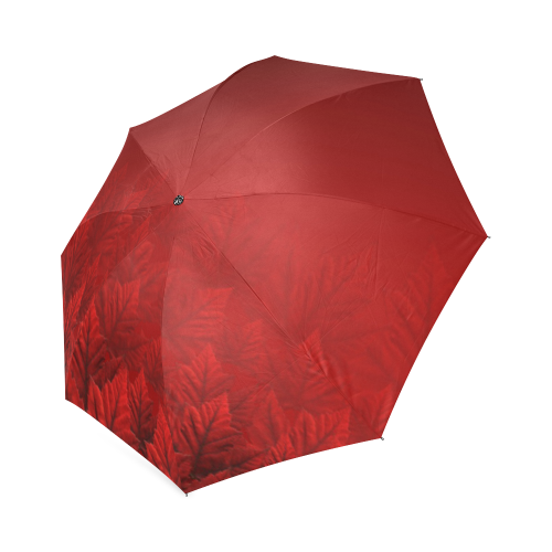 Canada Autumn Maple Leaves Umbrella Foldable Umbrella (Model U01)