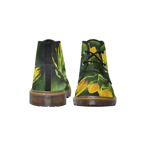 Sunflower New Beginnings Women's Canvas Chukka Boots/Large Size (Model 2402-1)
