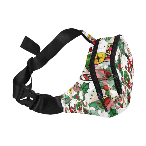 Christmas Popart 2019 by Nico Bielow Fanny Pack/Small (Model 1677)