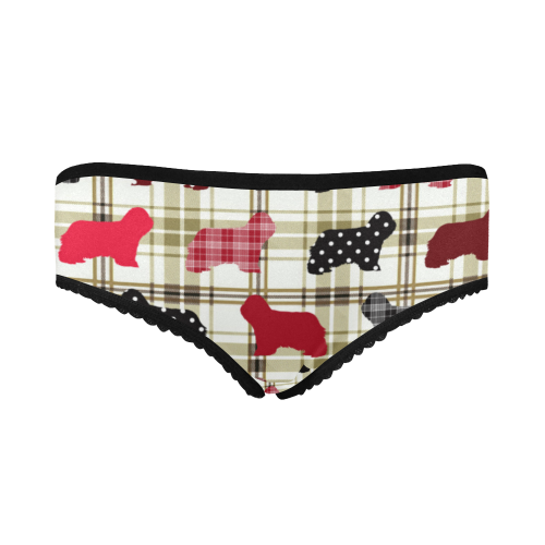 Bearded Collie Women's All Over Print Classic Briefs (Model L13)