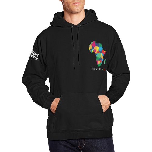 I blackout everyday All Over Print Hoodie for Men/Large Size (USA Size) (Model H13)