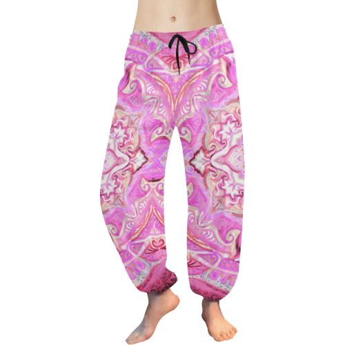 amarige 8 Women's All Over Print Harem Pants (Model L18)