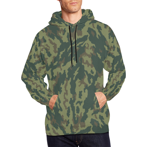 Russian VSR 3TsV Mountain Dubok Camouflage All Over Print Hoodie for Men (USA Size) (Model H13)