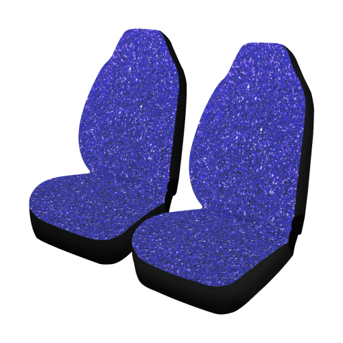 Blue Glitter Car Seat Covers (Set of 2)