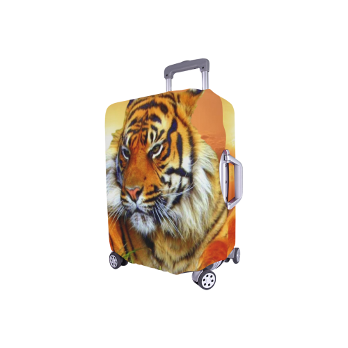 Sumatran Tiger Luggage Cover/Small 18"-21"