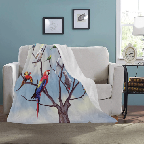Parrot Conference Ultra-Soft Micro Fleece Blanket 40"x50"