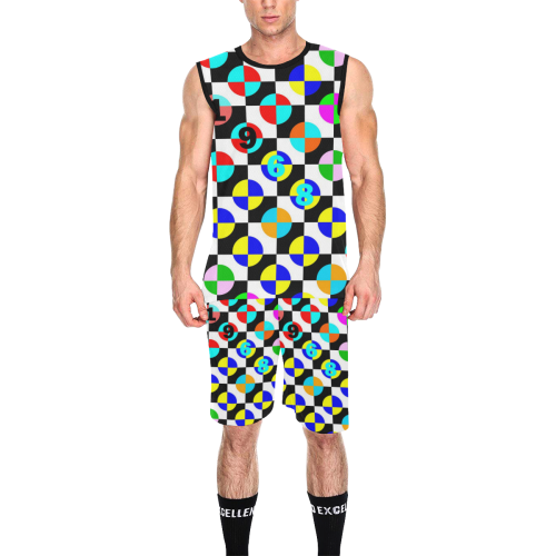 1968 POP DOTS 2 All Over Print Basketball Uniform