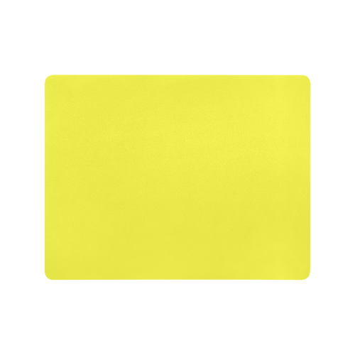 color maximum yellow Mousepad 18"x14"