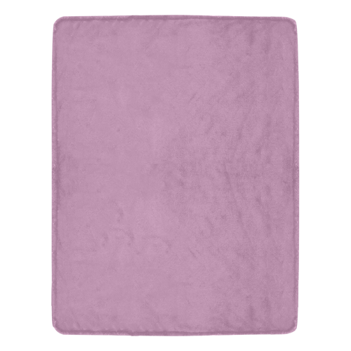 color mauve Ultra-Soft Micro Fleece Blanket 54''x70''