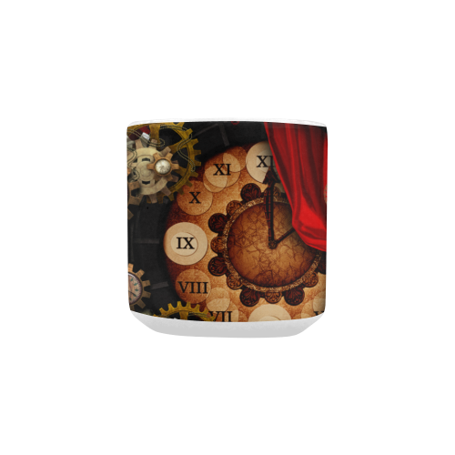 Steampunk, wonderful clockwork Heart-shaped Morphing Mug