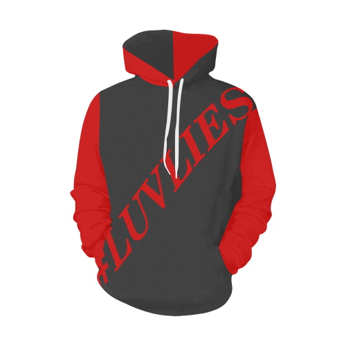 #LUVLIES MALE HOODIES All Over Print Hoodie for Women (USA Size) (Model H13)