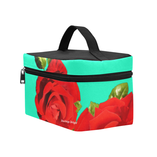 Fairlings Delight's Floral Luxury Collection- Red Rose Lunch Bag/Large 53086a16 Lunch Bag/Large (Model 1658)