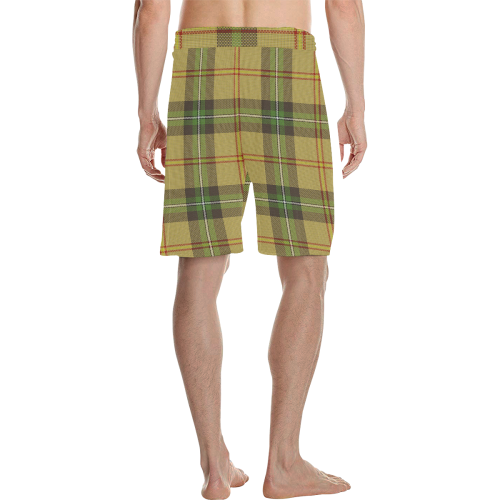Saskatchewan tartan Men's All Over Print Casual Shorts (Model L23)