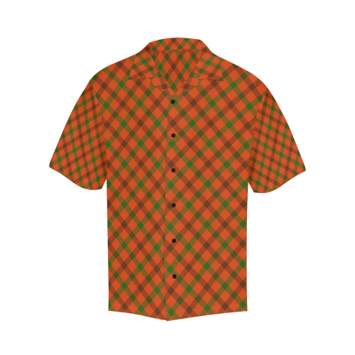 Tami plaid tartan hunting colors Hawaiian Shirt (Model T58)