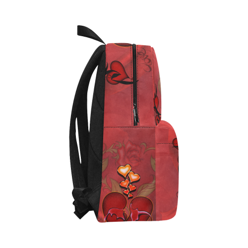 Wonderful hearts Unisex Classic Backpack (Model 1673)