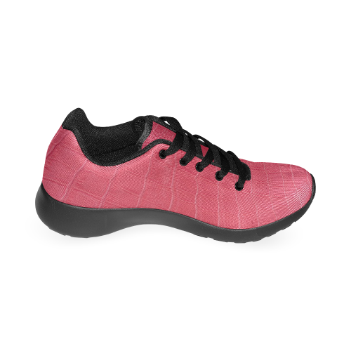 Red Snake Skin Women's Running Shoes/Large Size (Model 020)