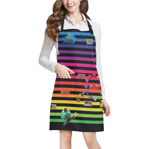 Just the Ticket All Over Print Apron