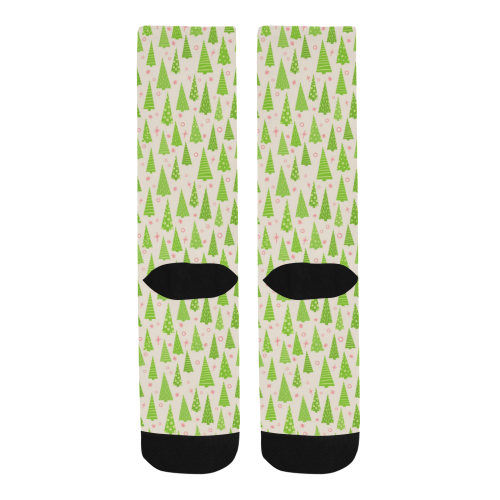 Christmas Trees Forest Trouser Socks (For Men)