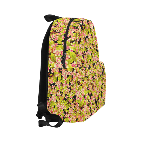 Flower Pattern Unisex Classic Backpack (Model 1673)