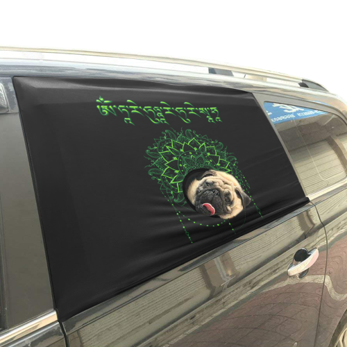 Green Tara Mantra Pet Car Window Curtain Id D3068440