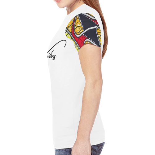 T shirt Wax 3 GV New All Over Print T-shirt for Women (Model T45)