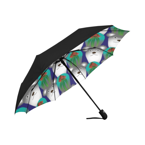 Australian Koala and Gumnuts Anti-UV Auto-Foldable Umbrella (Underside Printing) (U06)