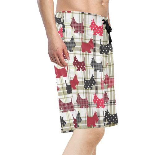 Scottie Men's All Over Print Board Shorts (Model L16)