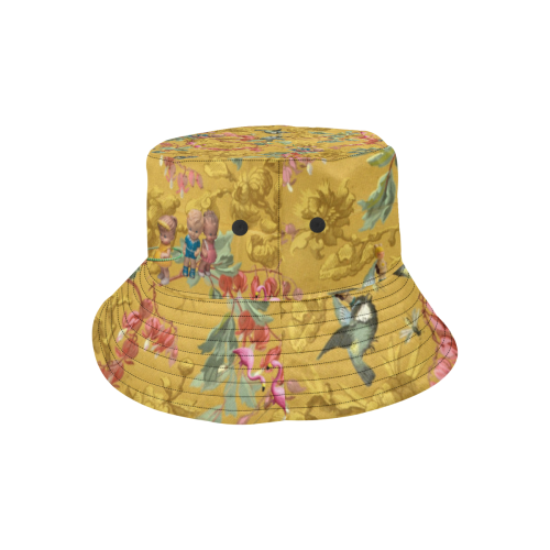 Hooping in the Spring Garden All Over Print Bucket Hat for Men