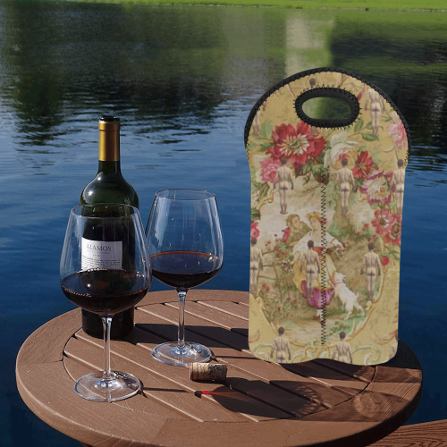 The Great Outdoors 2-Bottle Neoprene Wine Bag