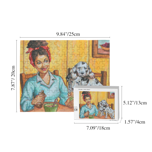 American Girl 120 Piece Puzzle 120-Piece Wooden Photo Puzzles