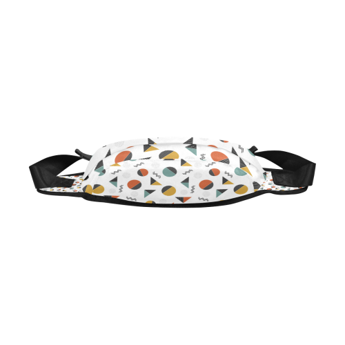 Geo Cutting Shapes Fanny Pack/Large (Model 1676)